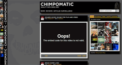 Desktop Screenshot of 2009.chimpomatic.com